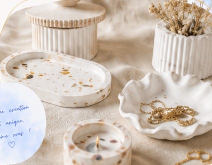 Créations artisanales en Jesmonite