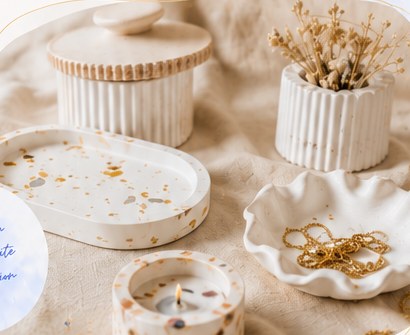 Créations artisanales pour la future boutique