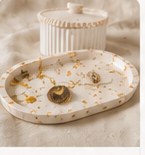 Vide-poche artisanal en résine