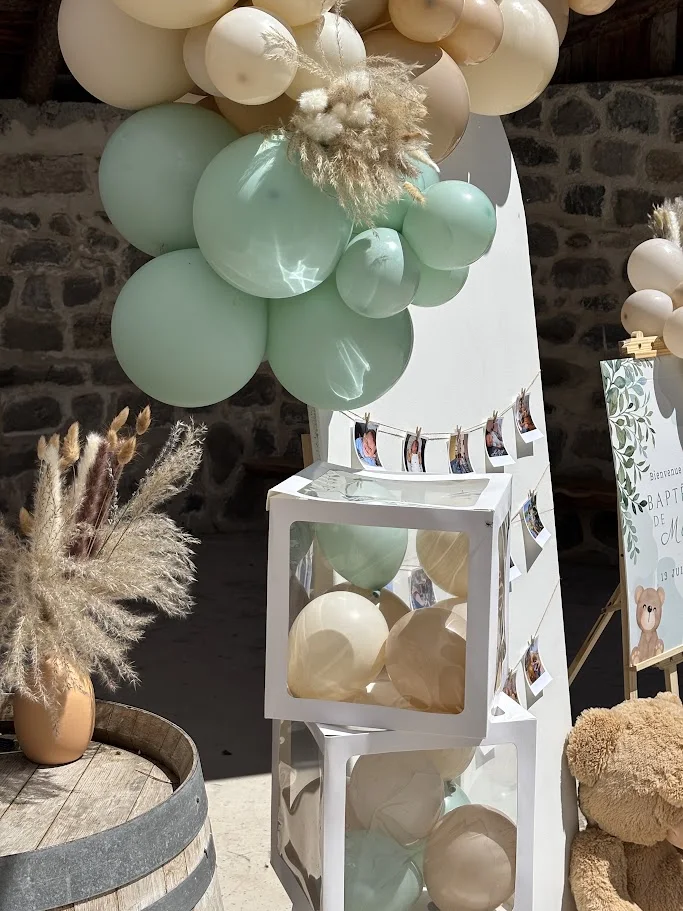 Décor de baptême