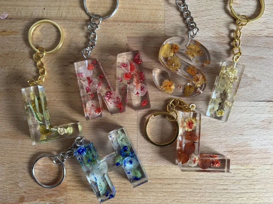 Porte clé lettre
