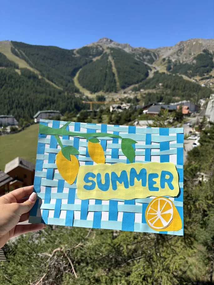 Collage créatif