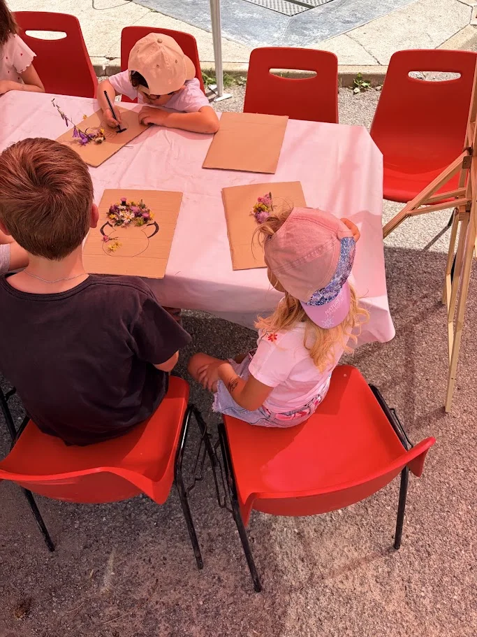 Atelier créatif - fleurs
