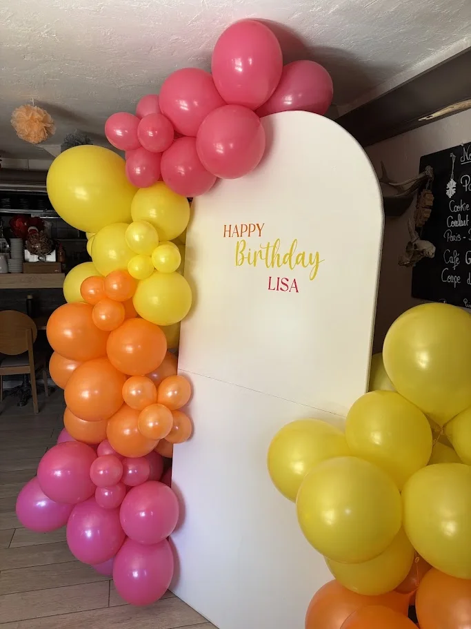 Décor d'anniversaire